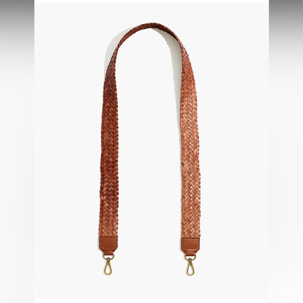 Madewell The Leather Crossbody Bag Strap: Woven Edition